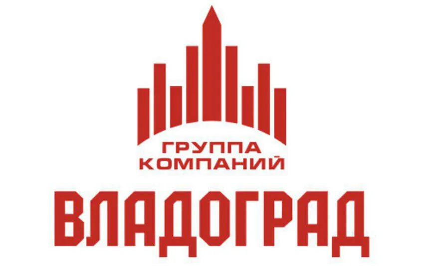 Логотип строительной компании Владоград